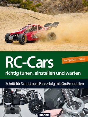 cover image of RC-Cars richtig tunen, einstellen und warten
